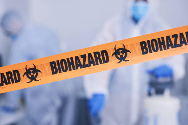 Professional Infectious Disease Decontamination technician working in Woods Hole, MA